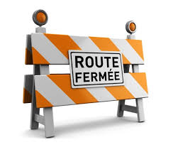 route barree
